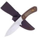 Nóż myśliwski Albainox Brown Micarta, Mirror Finish, 230 mm