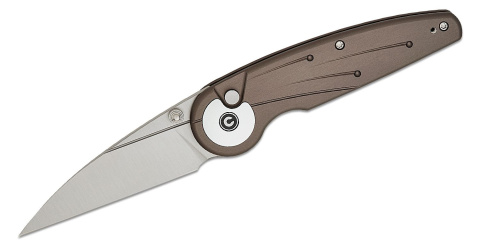 Nóż składany CIVIVI Starflare 3.3" Nitro-V Wharncliffe, Szara Rękojeść