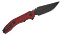 Nóż składany CIVIVI Bluetick Burgundy G10, 14C28N Ostrze 88,2 mm Drop Point