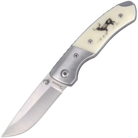 Nóż składany Albainox DeLuxe Deer, Drop Point, 160 mm