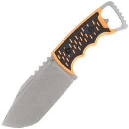 Nóż Midgards Messer Njord XXL Black/Orange G10, Stonewashed CPM 3V (MM003)