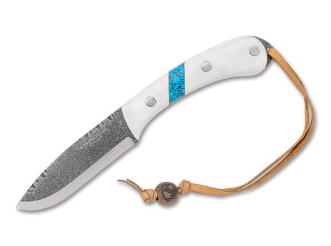 Nóż Condor Blue River 23,6 cm, Stal 1095, Rękojeść Micarta, Pochwa Skórzana