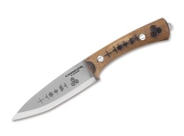 Nóż Condor Druid 22,3 cm, Stal 1095, Rękojeść z Drewna Orzechowego, Pochwa