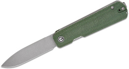 CIVIVI Sendy Nóż Składany 16,5 cm, Nitro-V, Micarta Zielona, Liner Lock