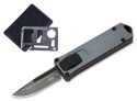 Boker Plus USB OTF Gray & Green Nóż Automatyczny D2