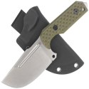 Nóż Midgards Big Beowulf Olive G10 21 cm, 14C28N, Kydex