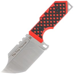 Nóż Midgards Tiny Thunrar 17.5 cm, Black/Red G10, 14C28N