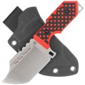 Nóż Midgards Tiny Thunrar 17.5 cm, Black/Red G10, 14C28N