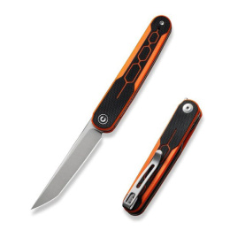 Nóż składany Civivi KwaiQ Orange/Black G10 by Rafal Brzeski