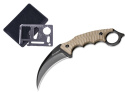 Magnum Spike Karambit Nóż z Ostrzem Stałym 21,5cm G10 Kydex