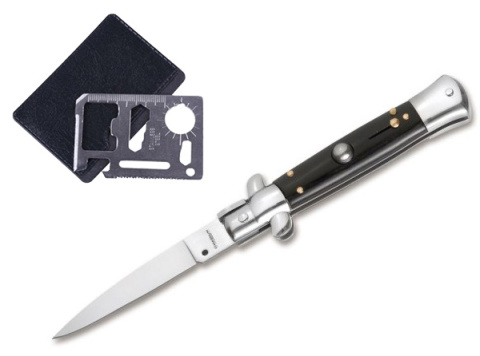 Nóż Automatyczny Magnum Sicilian Needle Pakka Wood, 19,4 cm