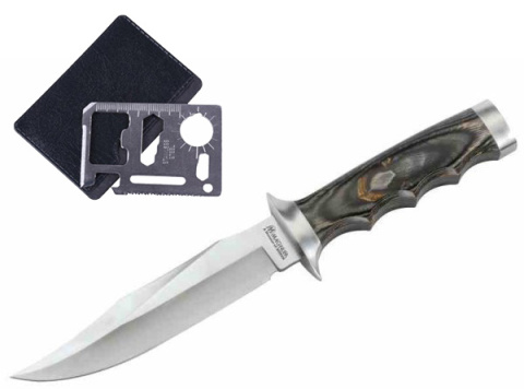 Nóż Magnum Jungle Devil 440A 27,8 cm z pochwa skórzaną