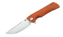 Nóż składany Bestech Paladin Orange G10, Stonewashed/Satin D2 (BG13C-1)