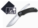 Outdoor Edge SwingBlade Nóż myśliwski AUS8 Black 21,08 cm z nylonową kaburą