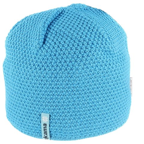 Czapka Kama Merino Wool/Acrylic Gore-Tex Infinium Windstopper, Cyan