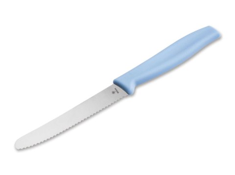 Nóż kuchenny Böker Sandwich Knife Light Blue, 11 cm, ostrze ząbkowane