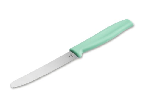 Nóż kuchenny Böker Sandwich Knife Mint Green, 11 cm, ostrze ząbkowane