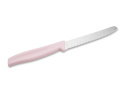 Nóż kuchenny Böker Sandwich Knife Pink, 11 cm, ostrze ząbkowane