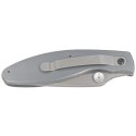 Nóż składany Muela KMC-7M Gray Aluminium/Black Micarta, Satin 440C