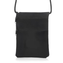 ETUI SASZETKA PASZPORTÓWKA NA SZYJĘ DOKUMENTY GRUBY SZNUR 2 KIESZENIE