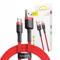 Kabel USB do USB-C Baseus Cafule 2A 2m (czerwony)