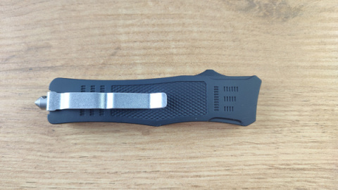 FOXTER® NÓŻ AUTOMATYCZNY SPRĘŻYNOWY OTF WYSUWANY OD FRONTU CHOWANE OSTRZE MIX 20,5CM