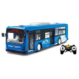 Autobus miejski zdalnie sterowany RC na pilota 1:20 Double Eagle (niebieski) E635-003