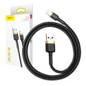 Kabel USB Lightning Baseus Cafule 1.5A 2m (złoto-czarny)