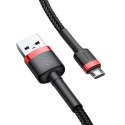 Kabel USB do Micro USB Baseus Cafule 2A 3m (czarno-czerwony)