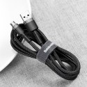 Kabel USB do Micro USB Baseus Cafule 2A 3m (czarno-szary)