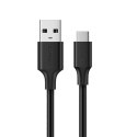 Kabel USB do USB-C 3.0 UGREEN 	US184 1m (czarny)