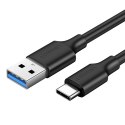 Kabel USB do USB-C 3.0 UGREEN 	US184 1m (czarny)