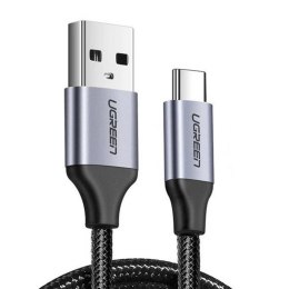 Kabel USB do USB-C QC3.0 UGREEN	US288 0,25m z aluminiową wtyczką (czarny)