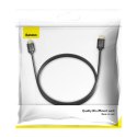 Kabel HDMI 2.0 Baseus, 4K 60Hz, 3D, HDR, 18Gbps, 2m (czarny)