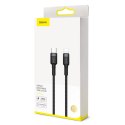 Kabel USB-C do Lightning PD Baseus Cafule, 18W, 1m (czarno-czerwony)