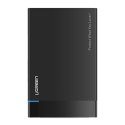 Obudowa zewnętrzna dysku HDD/SSD 2,5" UGREEN US221, SATA, USB 3.0 + USB-C do USB-C 3.1 (czarna)