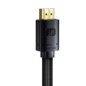 Kabel HDMI 2.1 Baseus High Definition Series, 8K 60Hz, 3D, HDR, 48Gbps, 1m (czarny)