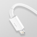 Kabel USB 3w1 Baseus Superior Series, USB do micro USB / USB-C / Lightning, 3.5A, 1.2m (biały)