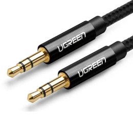 Kabel mini jack 3,5mm AUX UGREEN 	AV112 1m (czarny)