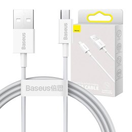 Kabel USB do micro USB Baseus Superior Series, 2A, 1m (biały)