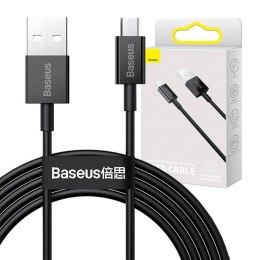 Kabel USB do micro USB Baseus Superior Series, 2A, 2m (czarny)