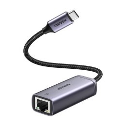 UGREEN CM483 Adapter sieciowy USB-C do RJ45 (szary)