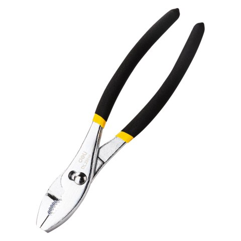 Szczypce zaciskowe Deli Tools EDL25510, 10'' (czarno-żółte)