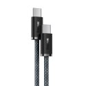 Kabel USB-C do USB-C Baseus Dynamic Series, 100W, 1m (szary)