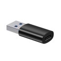 Adapter USB-A do USB-C Baseus Ingenuity OTG (czarny)