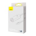 Adapter sieciowy Baseus Lite Series USB-C do RJ45 (szary)