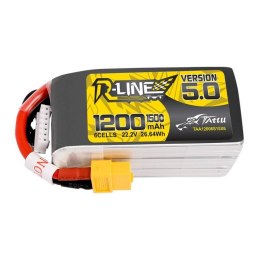 Akumulator Tattu R-Line 5.0 1200mAh 22.2V 150C 6S1P XT60