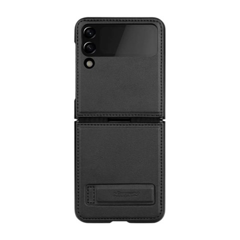 Etui Nillkin Qin Leather Pro do SAMSUNG Z Flip 4 5G (czarne)