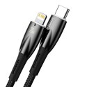 Kabel USB-C do Lightning Baseus Glimmer, 20W, 1m (czarny)