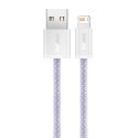 Kabel USB do Lightning Baseus Dynamic 2, 2.4A, 1m (fioletowy)